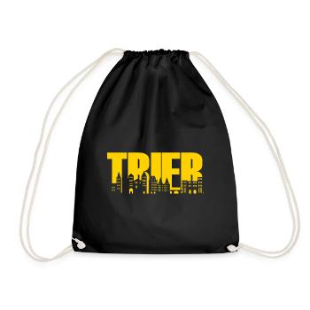 Trèves - Horizon - Fonts - Moselle Rhénanie-Palatinat - Sac de sport léger - noir - Devant