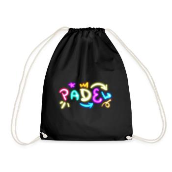 Padel - Drawstring Bag - black - Front