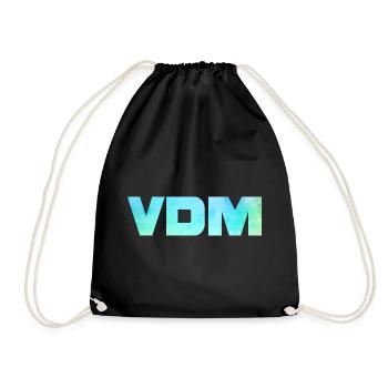 VDM - Turnbeutel - Schwarz - Vorne