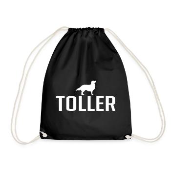 Grande race de chien chiens chiens Wilsigns - Sac de sport léger - noir - Devant