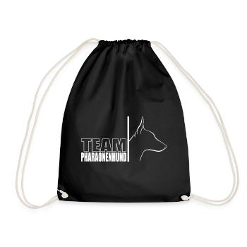 TEAM Pharaoh Dog Dog Wilsigns - Drawstring Bag - black - Front