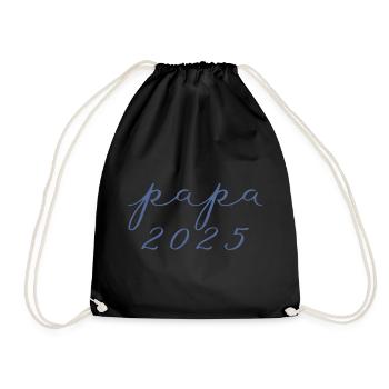 Dad Est.2025 Chemise-Chemise Papa - Sac de sport léger - noir - Devant