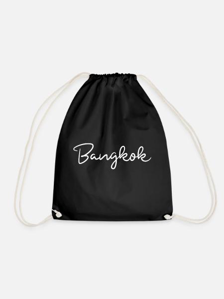 Bangkok - Turnbeutel - Schwarz