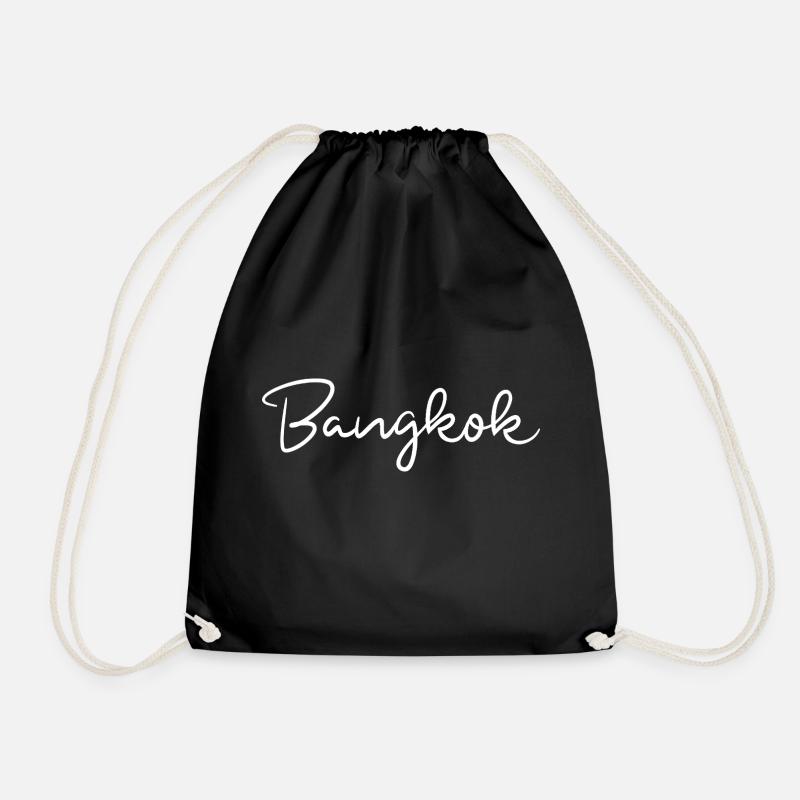Bangkok - Turnbeutel - Schwarz