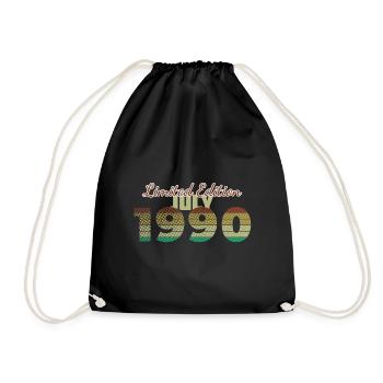 35e anniversaire édition limitée (SCR) 07/1990 - Sac de sport léger - noir - Devant