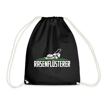 Lawn Whisperer Tondeuse à gazon de jardin Lawn Whisperer - Sac de sport léger - noir - Devant