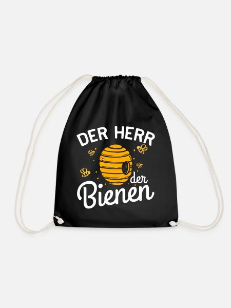 DER HERR DER BIENEN - Turnbeutel - Schwarz