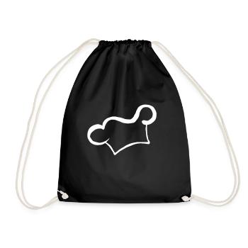 Hobby chef cuisinier cuisinier cuisine cuisine cadeau - Sac de sport léger - noir - Devant