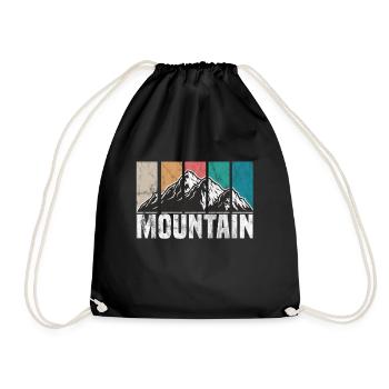 Montagne - Sac de sport léger - noir - Devant