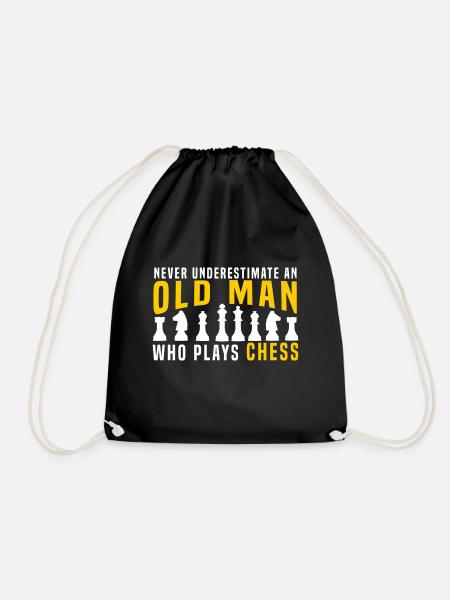 échecs - Sac de sport léger - noir