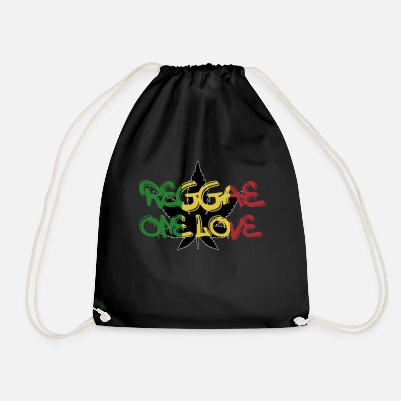 Reggae - Turnbeutel - Schwarz