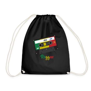 Reggae-Band - Turnbeutel - Schwarz - Vorne