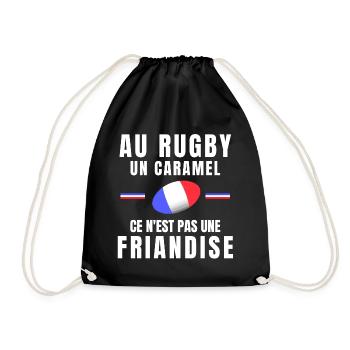 rugby, rugby sport, rugby humour, rugbyman - Sac de sport léger - noir - Devant