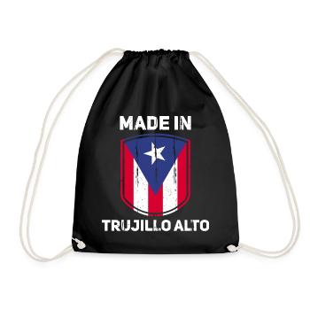 Puerto Rico - Drawstring Bag - black - Front