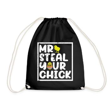 Monsieur Volez votre fille - Sac de sport léger - noir - Devant