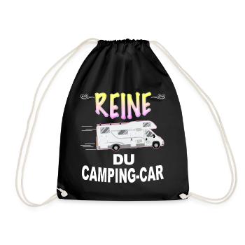 Camping-car Humour Femme Randonnée - Sac de sport léger - noir - Devant