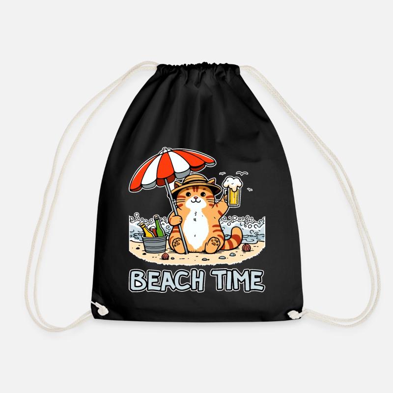 Temps de plage 2 - Sac de sport léger - noir