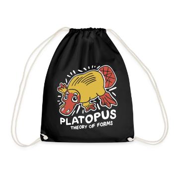Théorie des Formes - Platopus Design - Sac de sport léger - noir - Devant