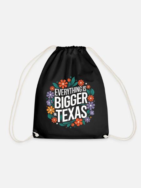 Texas State Texaner Texas - Turnbeutel - Schwarz