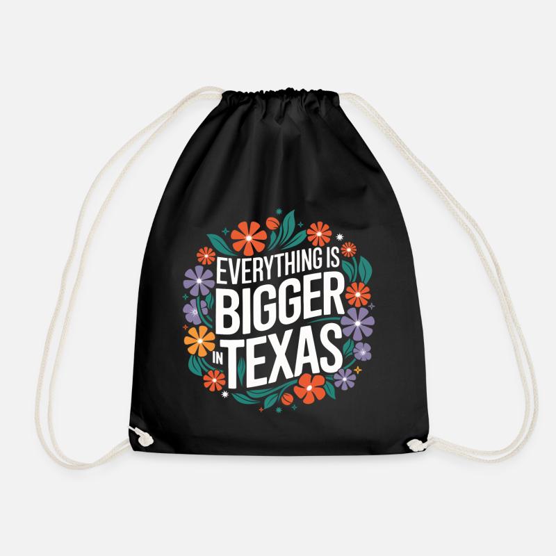 Texas State Texaner Texas - Turnbeutel - Schwarz