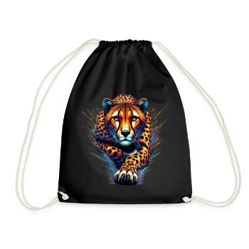 Guépard - Sac de sport léger - noir - Devant