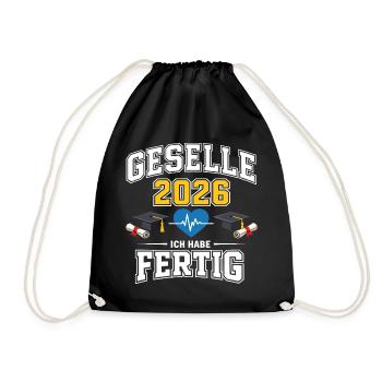 L’examen de compagnon a été réussi en 2026 - Sac de sport léger - noir - Devant