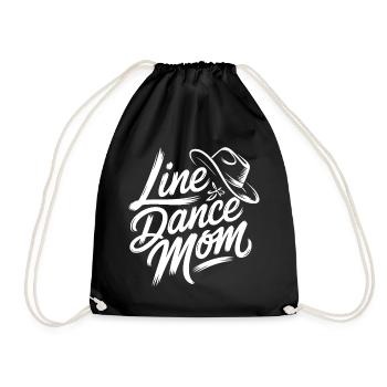 Maman de danse occidentale - Sac de sport léger - noir - Devant