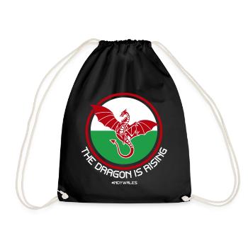 Le Dragon s’élève, Indy Wales - Sac de sport léger - noir - Devant