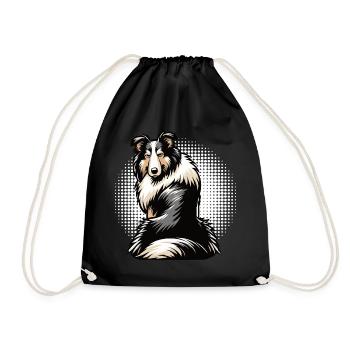 Propriétaire de Collie Collie Amant de Collie Collie Propriétaire - Sac de sport léger - noir - Devant