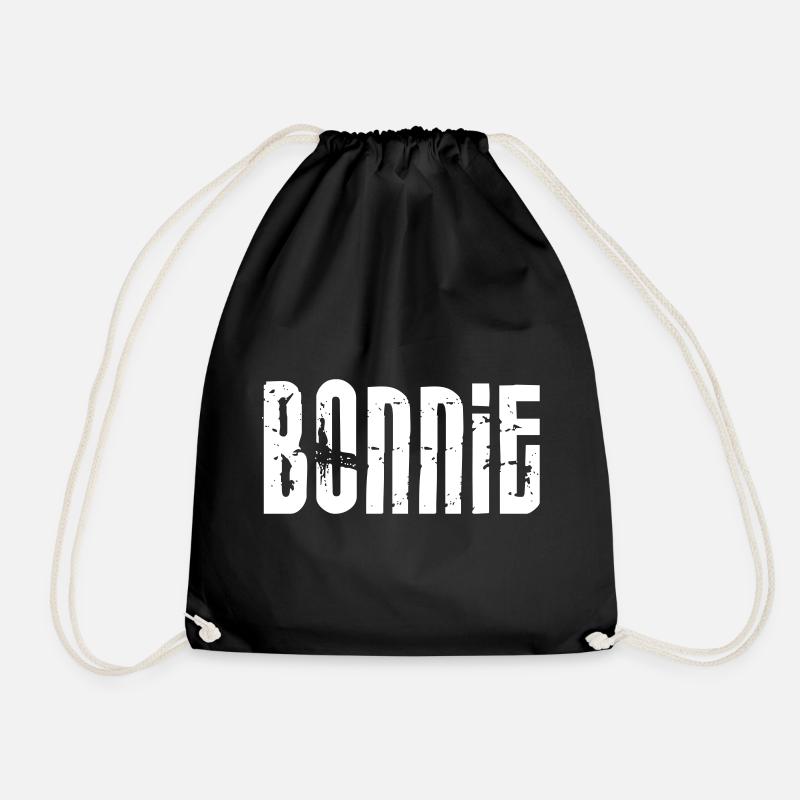BONNIE & CLYDE Partnerlook - Turnbeutel - Schwarz