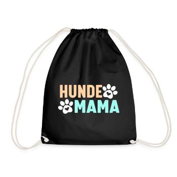 Chiens Maman - Sac de sport léger - noir - Devant