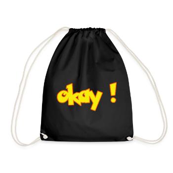 d’accord - Sac de sport léger - noir - Devant