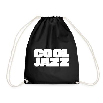 Cool Jazz  - Drawstring Bag - black - Front