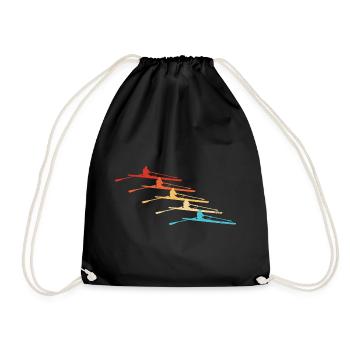 Aviron Femmes Aviron Hommes - Sac de sport léger - noir - Devant