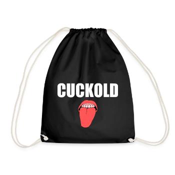 Cuckold - Sac de sport léger - noir - Devant