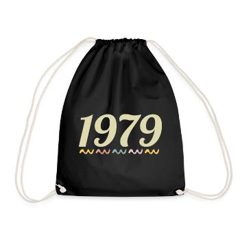 1979 - Drawstring Bag - black - Front