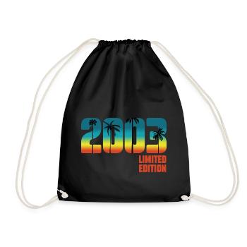 Vintage 2003 Limited Edition 20th Birthday - Sac de sport léger - noir - Devant
