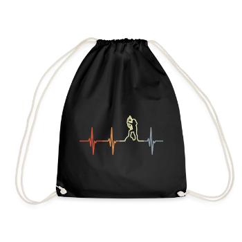 Ligne ECG Archer Girls - Sac de sport léger - noir - Devant
