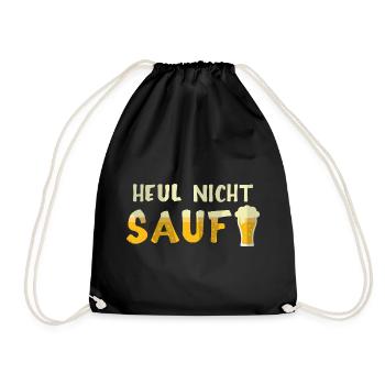 Amateurs de bière Dicton de bière Buveurs de bière Alcool - Sac de sport léger - noir - Devant
