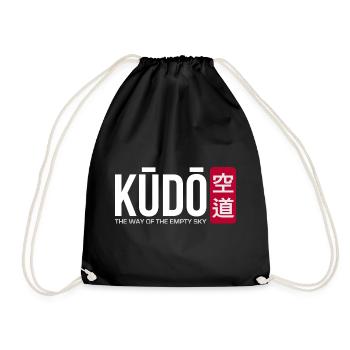 Kudo Martial Arts - The Way of the Empty Sky - Drawstring Bag - black - Front