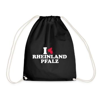Rhineland Palatinate - Drawstring Bag - black - Front