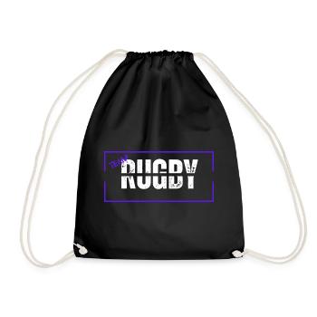 Team rugby blue - Sac de sport léger - noir - Devant
