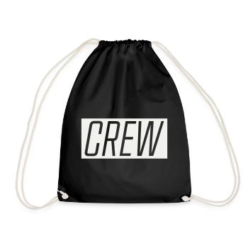 Crew - Drawstring Bag - black - Front