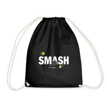 Look de terrain de sport de puissance Padel Smash - Sac de sport léger - noir - Devant
