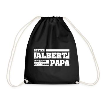 Birth of Albert - Drawstring Bag - black - Front
