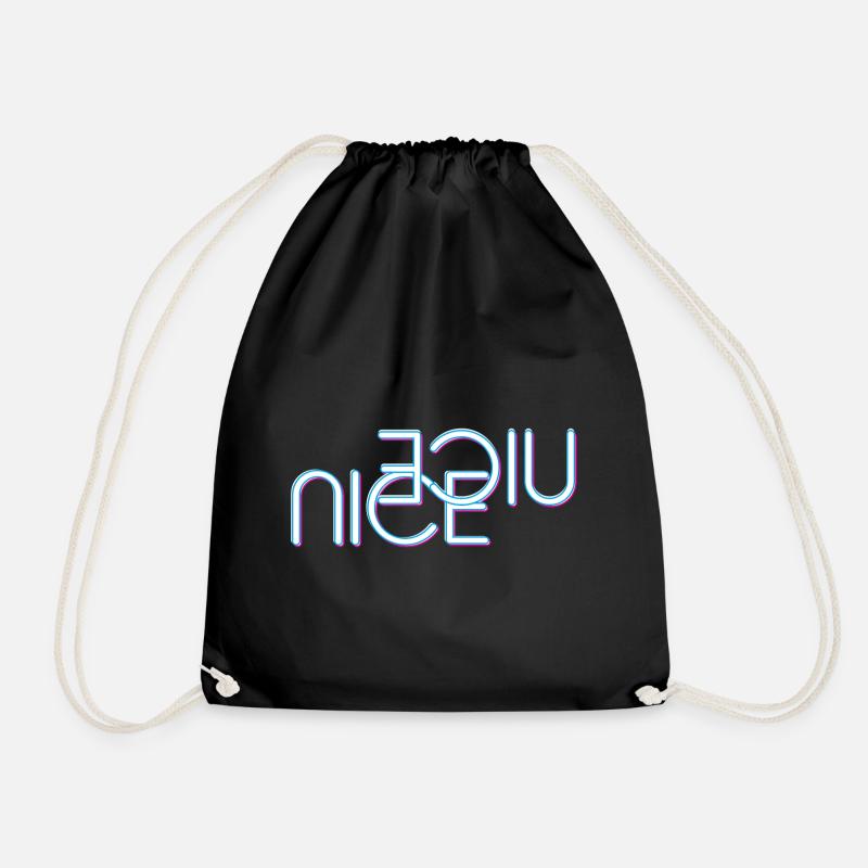 Beau lettrage - Sac de sport léger - noir