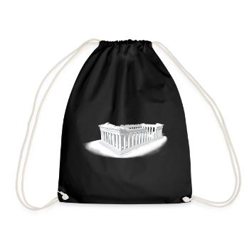 PARTHENON ATHENS - Drawstring Bag - black - Front