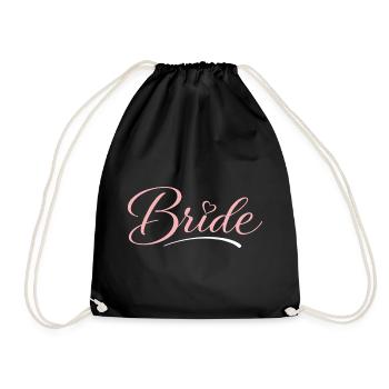 Mariée - Sac de sport léger - noir - Devant
