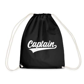 CAPITAINE 3D CAPITAINE SWOOSH - Sac de sport léger - noir - Devant