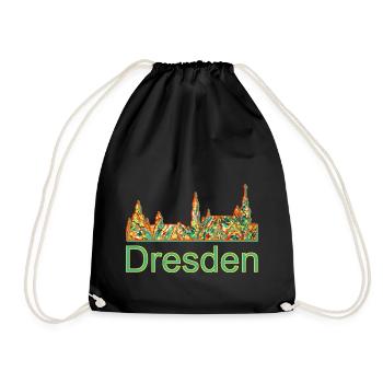 dresden e 20 - Turnbeutel - Schwarz - Vorne